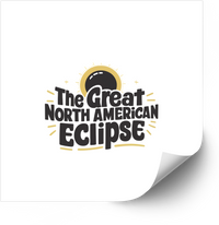 Thumbnail for His Glory Fills The Heavens Eclipse Vintage Faith Celestial Solar Event Vinyl Decal