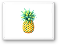 Thumbnail for Tropical Pineapple Wall Art | Vibrant Watercolor Fruit Print | Kitchen Summer Gift