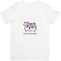 Thumbnail for Cute Hamster Kawaii Animal Graphic Tee Perfect Kids Gift for Animal Lovers