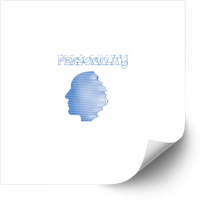 Thumbnail for Personality Wireframe Head Abstract Blue Minimalist Vinyl Decal Sticker