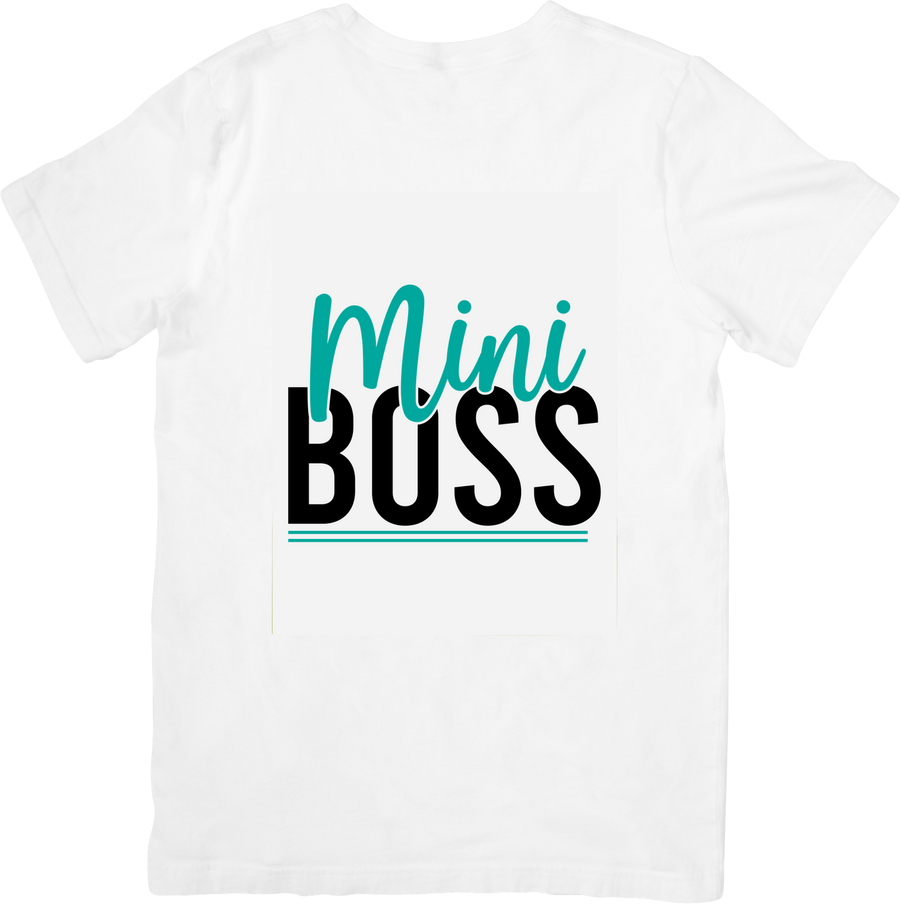Mini Boss Wildflower Kids Empowerment Nature Graphic Tee for Tiny Toddler Leaders